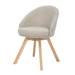 ZAGO Swivel Dining Chair Loumi Fabric