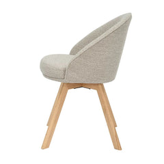 ZAGO Swivel Dining Chair Loumi Fabric