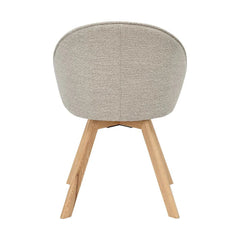ZAGO Swivel Dining Chair Loumi Fabric