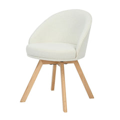 ZAGO Swivel Dining Chair Loumi Fabric