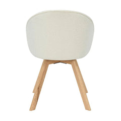 ZAGO Swivel Dining Chair Loumi Fabric