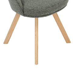 ZAGO Swivel Dining Chair Loumi Fabric