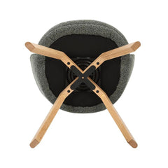 ZAGO Swivel Dining Chair Loumi Fabric