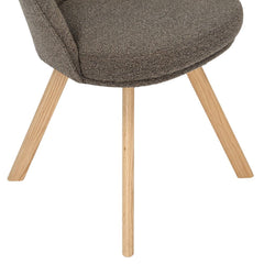 ZAGO Swivel Dining Chair Loumi Fabric
