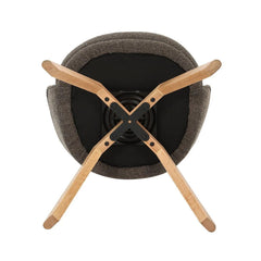 ZAGO Swivel Dining Chair Loumi Fabric