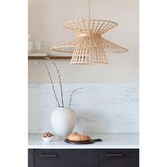 GOOD&MOJO Hanging Lamp Machu Picchu Bamboo 57cm