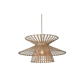 GOOD&MOJO Hanging Lamp Machu Picchu Bamboo 57cm