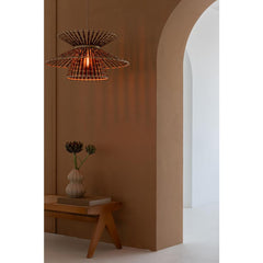 GOOD&MOJO Hanging Lamp Machu Picchu Bamboo 57cm