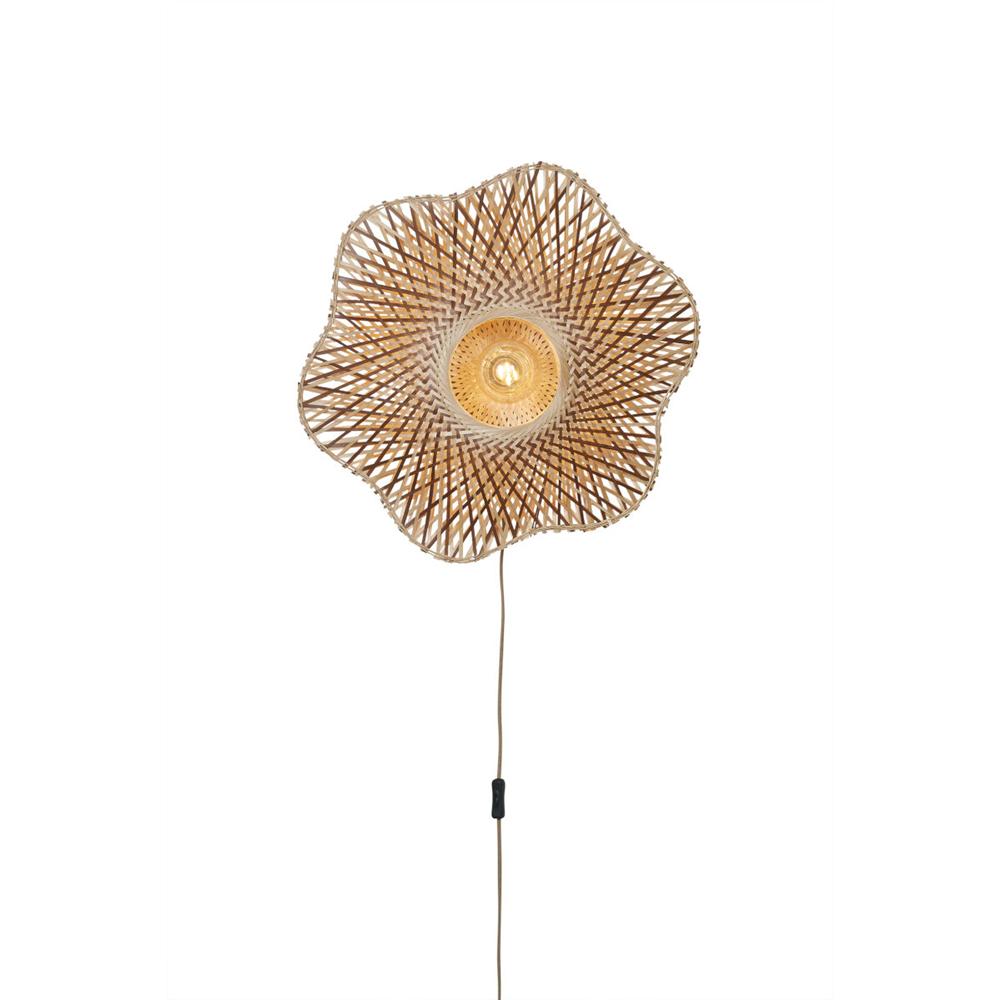 GOOD&MOJO Wall Lamp Madura Bamboo