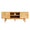 ZAGO Low Sideboard Magik Natural Oak 2 Doors 140cm
