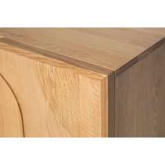 ZAGO Low Sideboard Magik Natural Oak 4 Doors 180cm