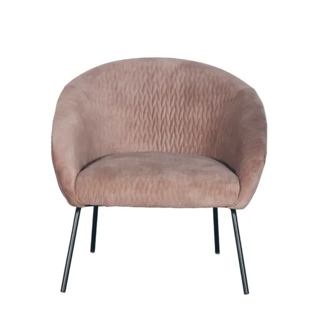 ZAGO Armchair Marco Metal Legs Velvet