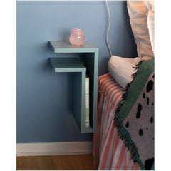 MAZE Bedside Table F-shelf Left MDF
