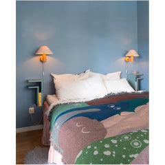 MAZE Bedside Table F-shelf Left MDF