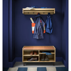 MAZE Storage Bench Gentle Oak 78cm