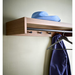 MAZE Hat Rack Gentle Walnut 78cm