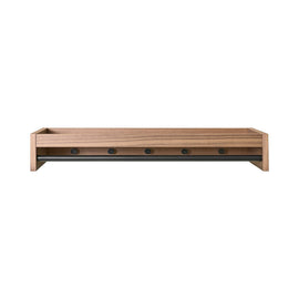 MAZE Hat Rack Gentle Walnut 78cm