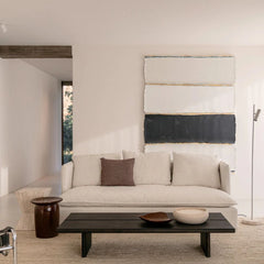 FURNIFIED Bench Melanie Black