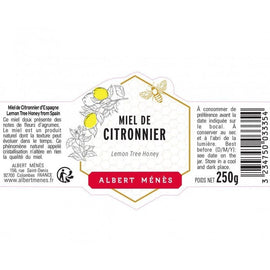 ALBERT MENES Lemon Honey 250g