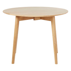 ZAGO Round Dining Table Mika Oak 100cm