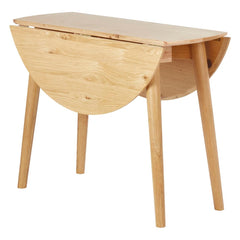 ZAGO Round Dining Table Mika Oak 100cm
