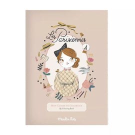 MOULIN ROTY Coloring Book Les Parisiennes (36 pages)