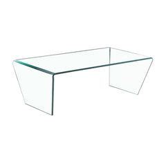 ZAGO Coffee Table Murano Tempered Glass 120cm