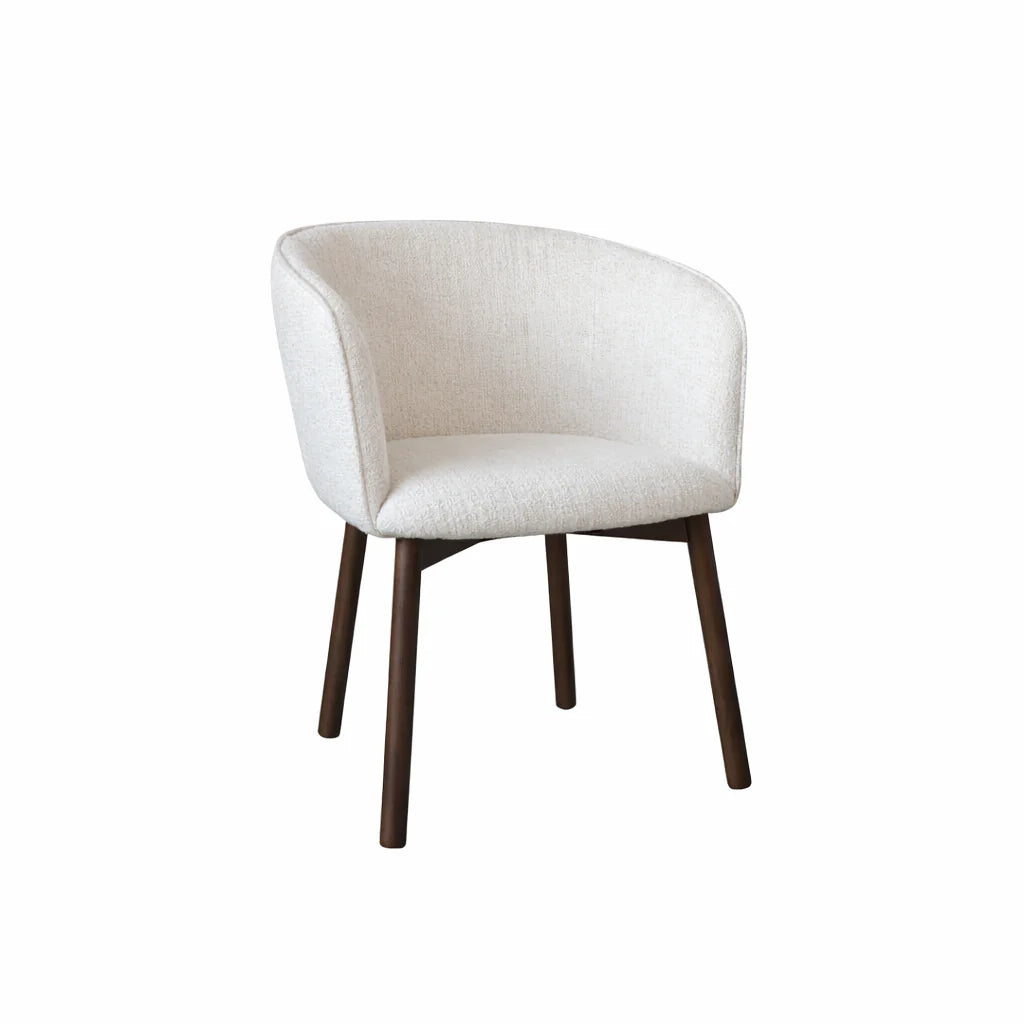 FURNIFIED Dining Chair Nox Smoke Wood