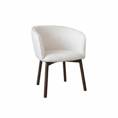 FURNIFIED Dining Chair Nox Smoke Wood