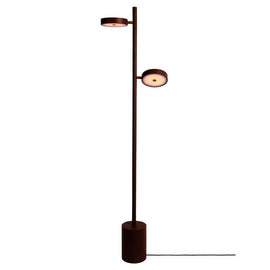 GOOD&MOJO Floor Lamp Okinawa Ashwood With 2 Shades