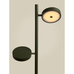 GOOD&MOJO Floor Lamp Okinawa Ashwood With 2 Shades
