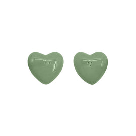 OPJET PARIS Salt And Pepper Matcha Heart 6.5cm