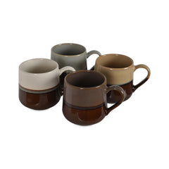 OPJET PARIS Set Of 4 Mug Lion 8cm