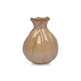 OPJET PARIS Vase Pottery Umber Ceramic 18cm