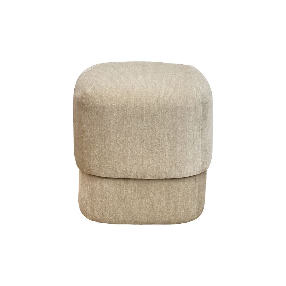 OPJET PARIS Stool Retroplush trip beige 40cm