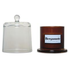 OPJET PARIS Candle sparkling bergamot In Glass Cloche 18cm