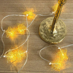 OPJET PARIS-Lamp Guirland gold star 150cm
