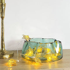 OPJET PARIS-Lamp Guirland gold star 150cm