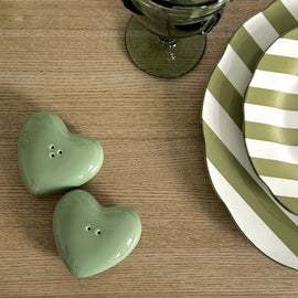 OPJET PARIS Salt And Pepper Matcha Heart 6.5cm