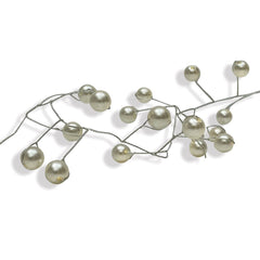 OPJET PARIS-Lamp Guirland pearly gold LED ball 150cm
