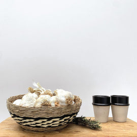 OPJET PARIS Handmade Basket Morgan Vegetable Fibers 24cm