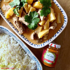 ALBERT MENES Organic Ginger Red Curry 85g