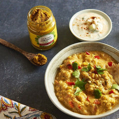 ALBERT MENES Organic Ginger Yellow Curry From Madras 85g