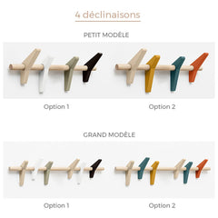 DRUGEOT Coat Hook Hirondelles