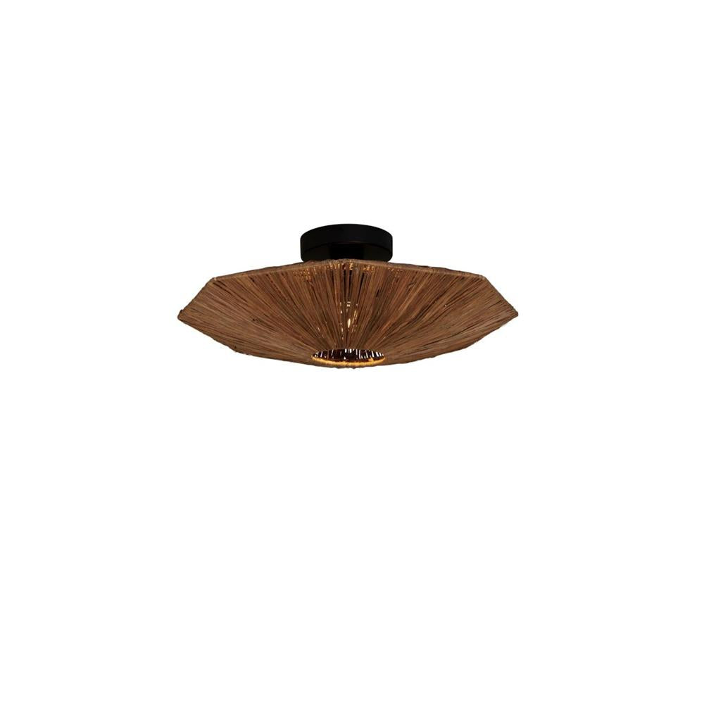 GOOD&MOJO Ceiling Lamp Panama Raffia 45cm