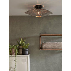GOOD&MOJO Ceiling Lamp Panama Raffia 45cm