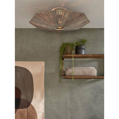 GOOD&MOJO Ceiling Lamp Panama Raffia 65cm