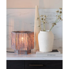 GOOD&MOJO Table Lamp Panama Raffia 26cm