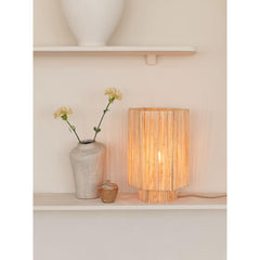 GOOD&MOJO Table Lamp Panama Raffia 36cm