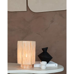 GOOD&MOJO Table Lamp Panama Raffia 36cm